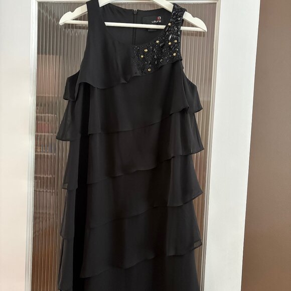 Laura Dresses & Skirts - Black Chiffon Cocktail Dress